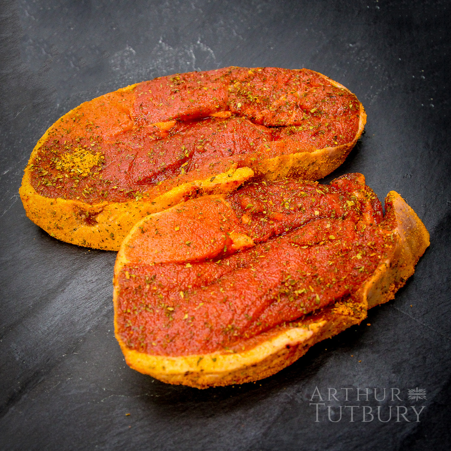 Minted Lamb Steaks (x2) - Arthur Tutbury